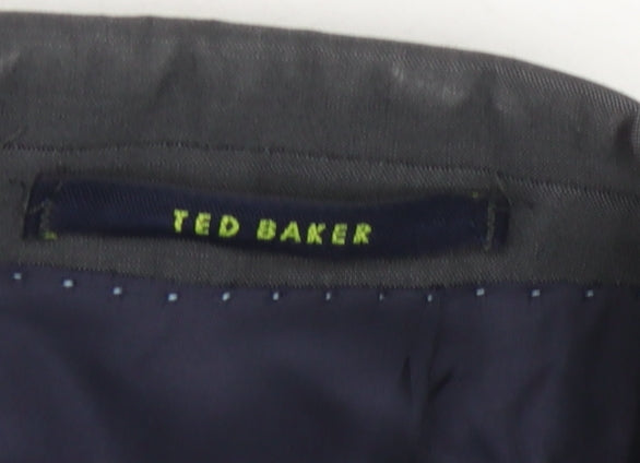 Ted Baker Men's Black 38R Blazer Jacket