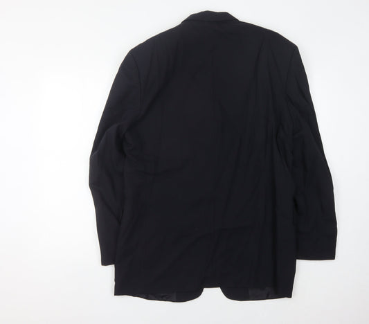 Pierre Cardin Men's Black Classic Blazer Size 40R