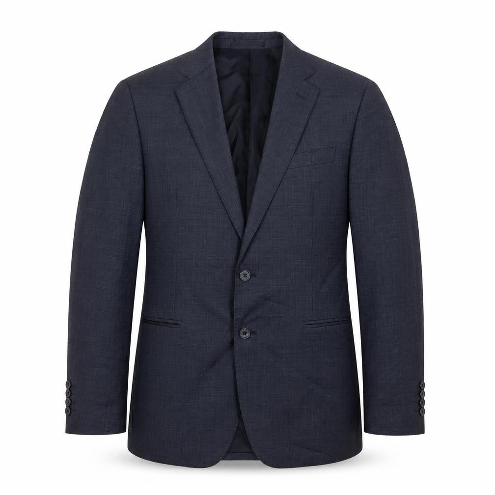 Mens 40 Chest Regular Jaeger Blue Two-Button Blazer