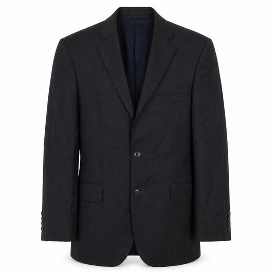Mens 38 Chest Regular Austin Reed Grey Two-Button Blazer