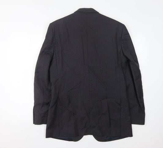 Austin Reed Men's Grey Blazer 38R Wool Classic