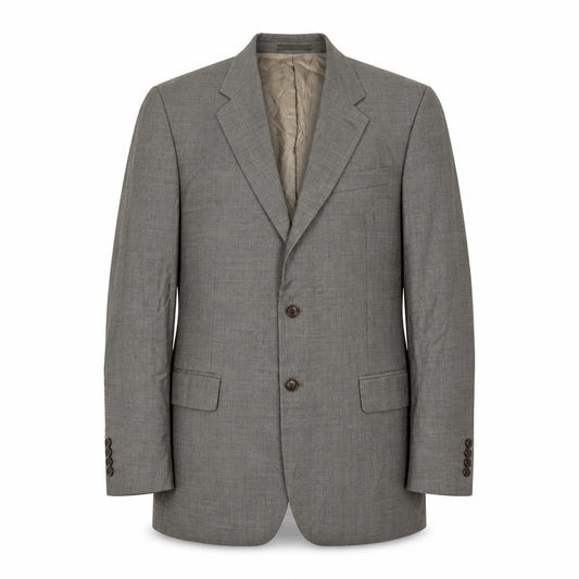 Mens 40 Chest Regular Austin Reed Grey Two-Button Suit Jacket