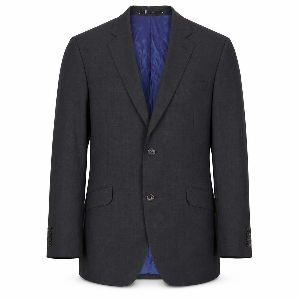 Mens 40 Chest Regular Austin Reed Grey Two-Button Blazer