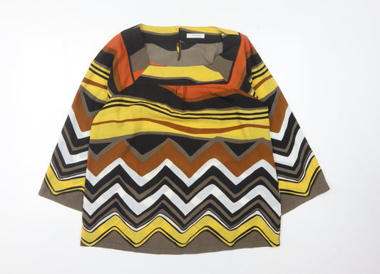 Windsmoor Women's Multicoloured Blouse Size 12 Regular