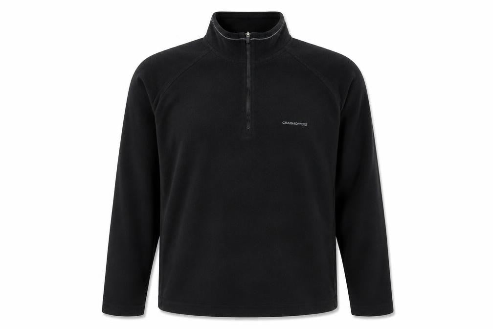Womens UK 12 Regular Craghoppers Black Pullover Sweatshirt