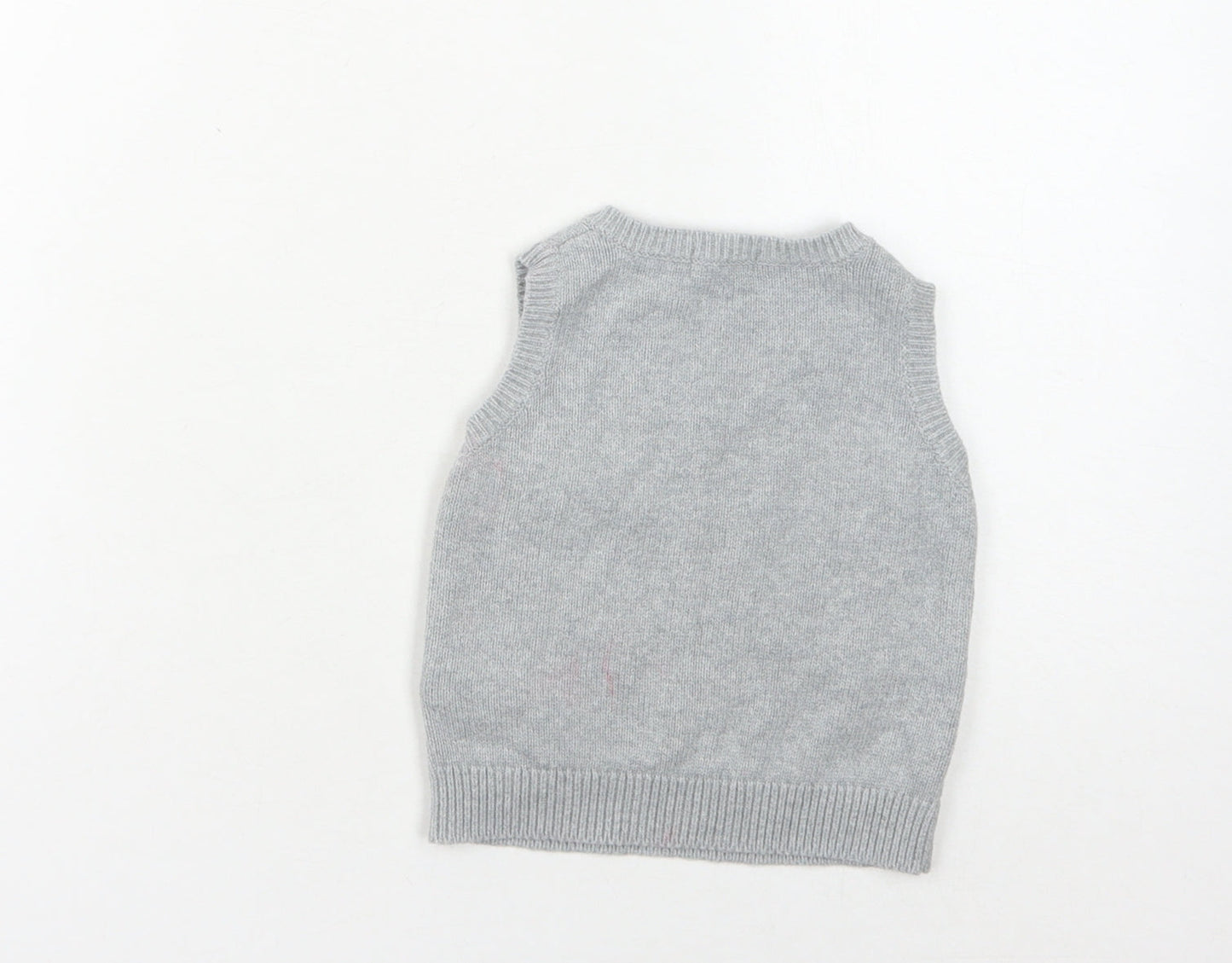 Cath Kidston Boys Grey Cartoon Vest 2-3 Years