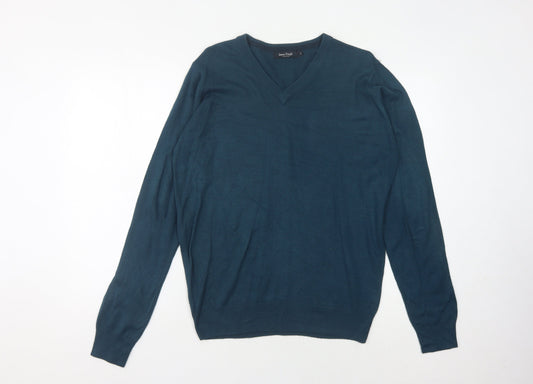 James Pringle Men's Blue Pullover Jumper S