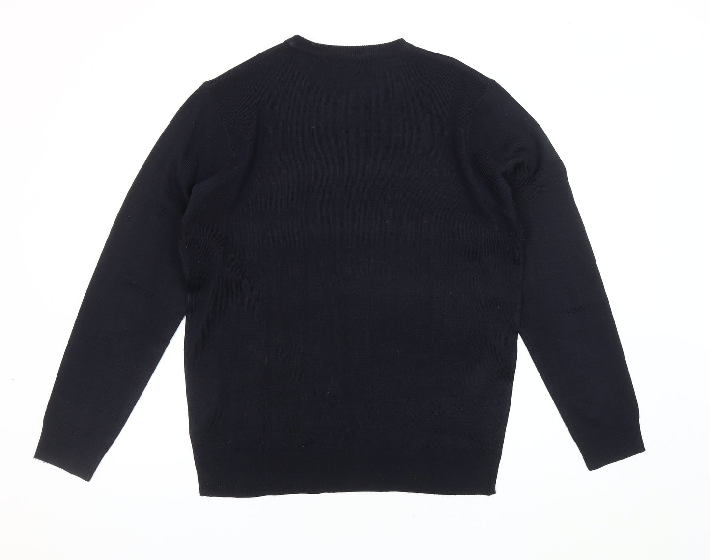 Pierre Cardin Men's Black Pullover M Regular Fit