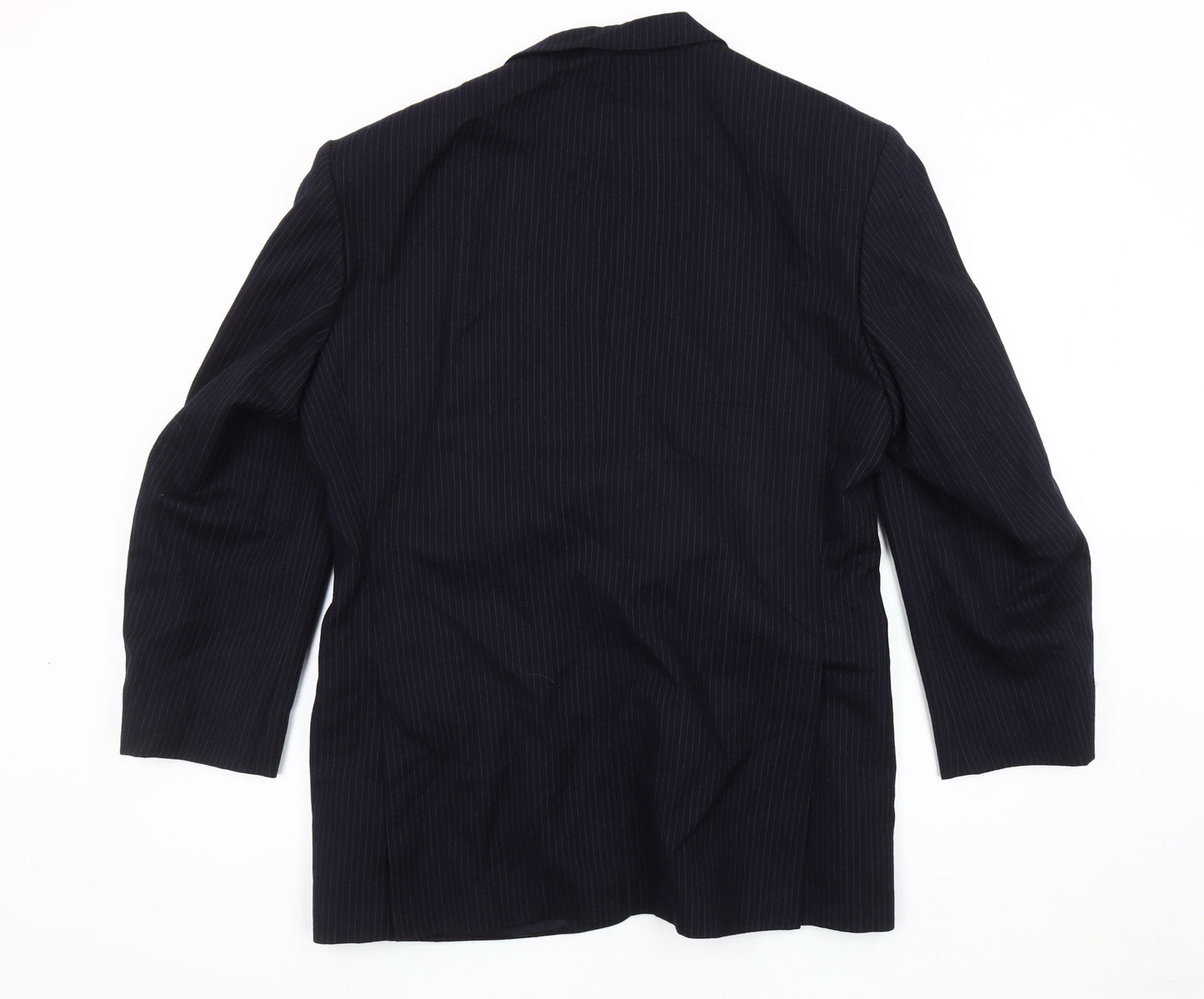 Dunn & Co Men's Blue Striped Blazer 42 Regular