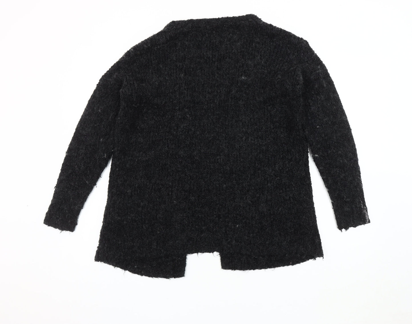 Jacqueline de Yong Women's Black Open Front Cardigan Size S