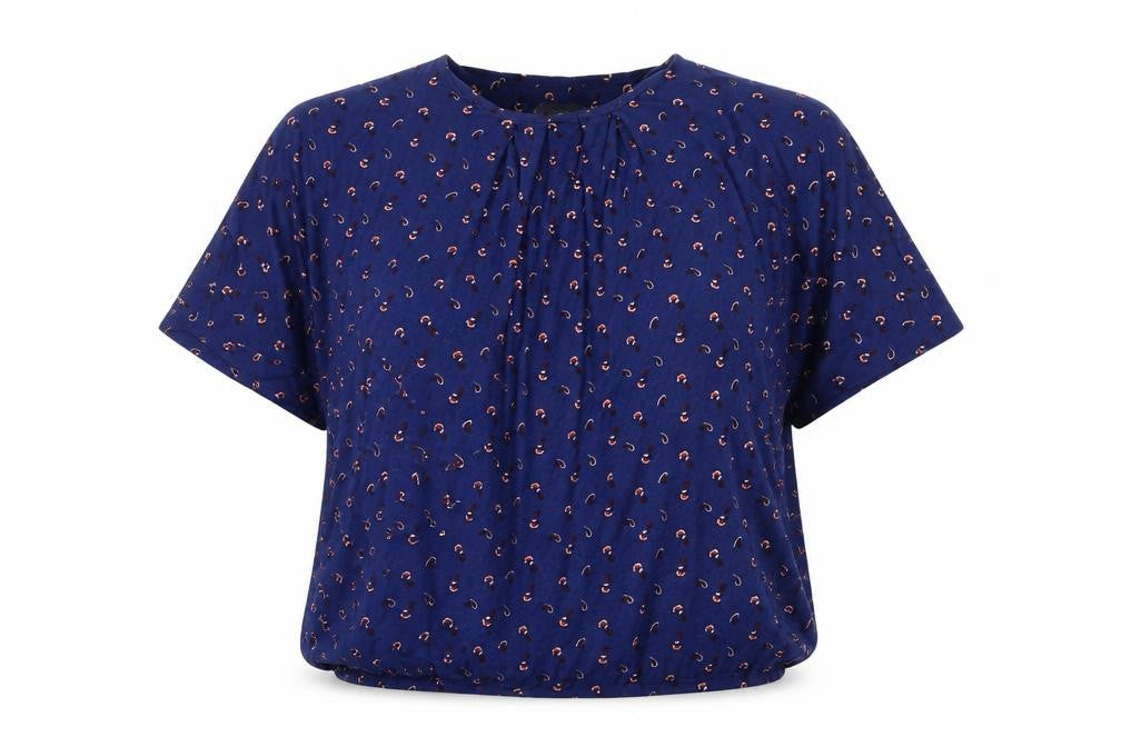 Marks and Spencer Women's Blue Blouse, Size 16