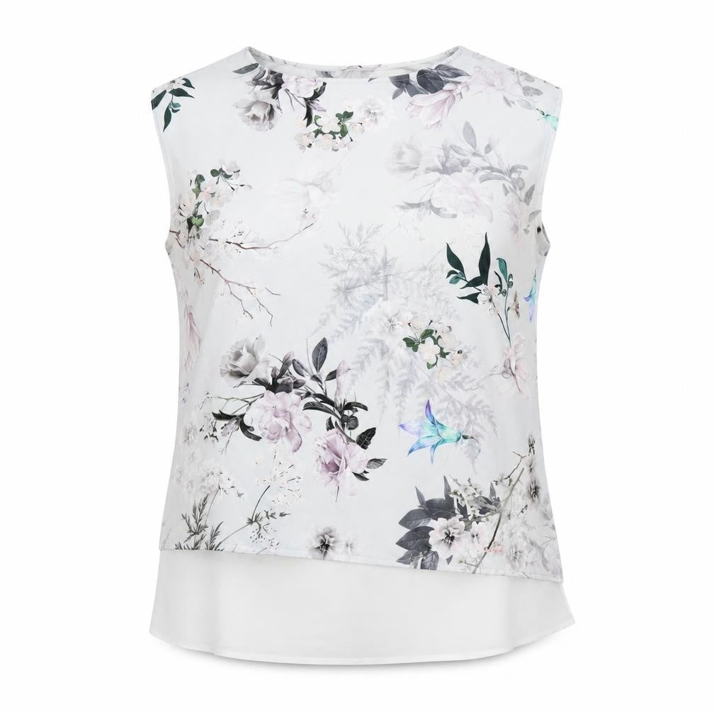 Roman Floral Women’s Blouse, Multicoloured, Size 16
