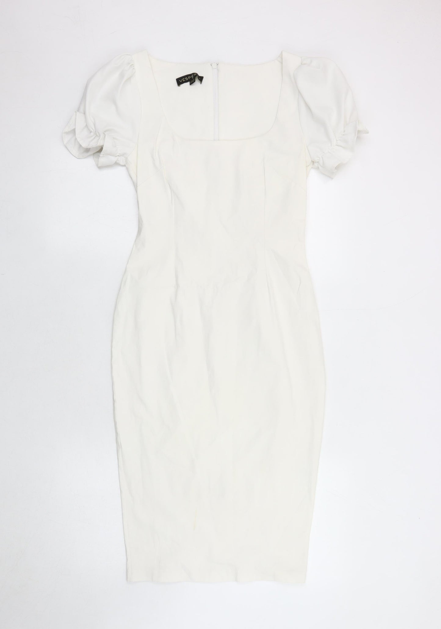 Vesper Women's Ivory Pencil Dress Size 12