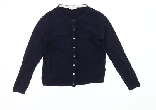 White Stuff Women's Blue Cardigan Size 10