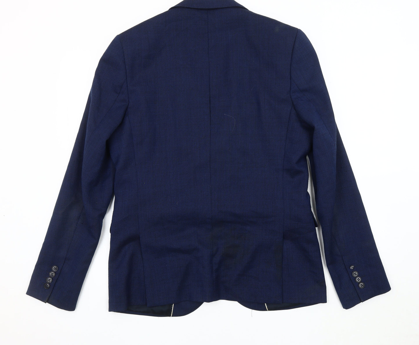 Topman Men's Blue Blazer, Size 40 Regular Fit