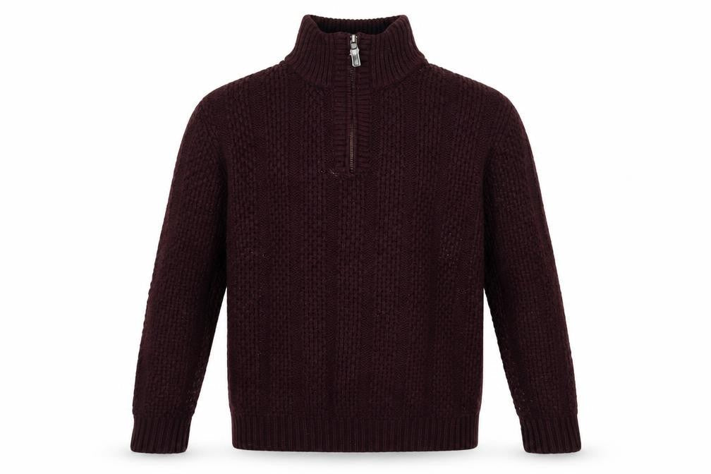 Front view of Maine New England Men’s Multicoloured M Pullover Knit Sweatshirt