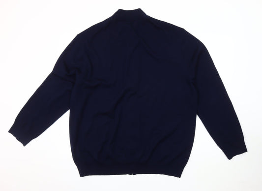 Charles Tyrwhitt Men’s Blue Full Zip Sweatshirt XL