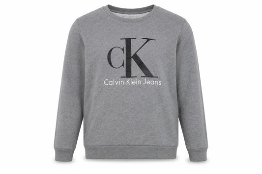 Mens UK S  Calvin Klein Grey Pullover Sweatshirt