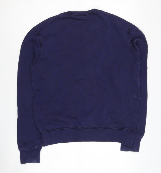 Dsquared2 Boys Blue Logo Pullover Sweatshirt 16Y