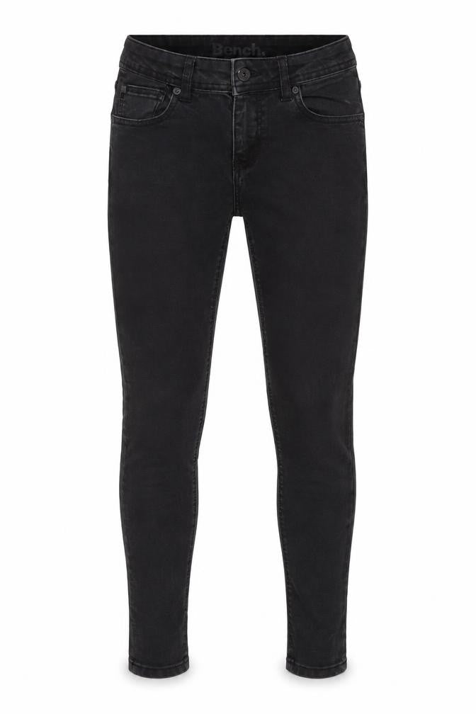 Bench Womens Black Skinny Jeans, Size 20, Slim Fit