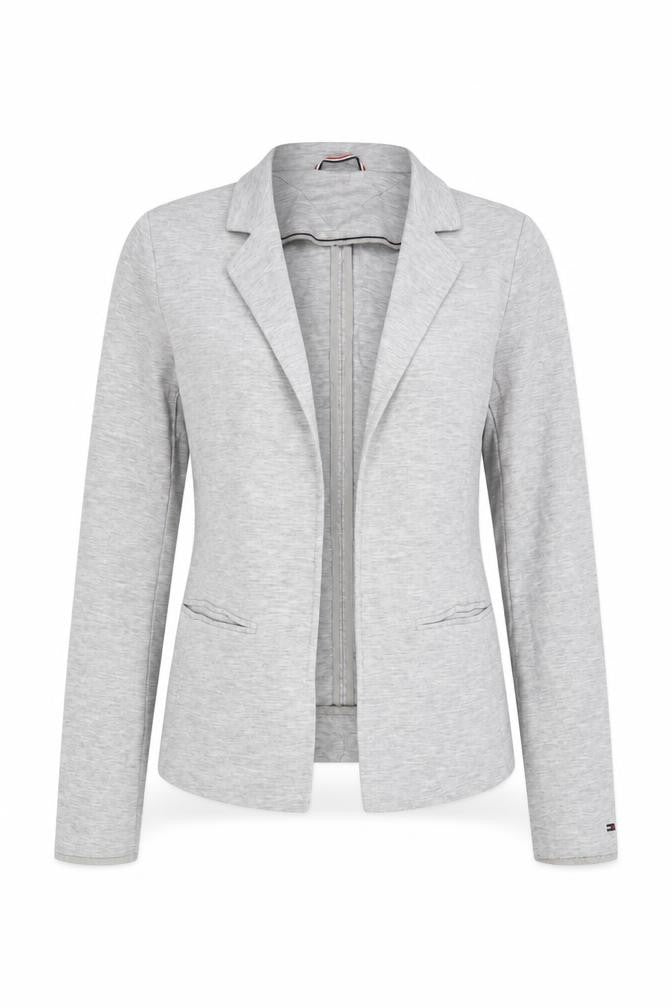 Womens UK Size XS Regular Hilfiger Denim Grey Cotton Blend Blazer