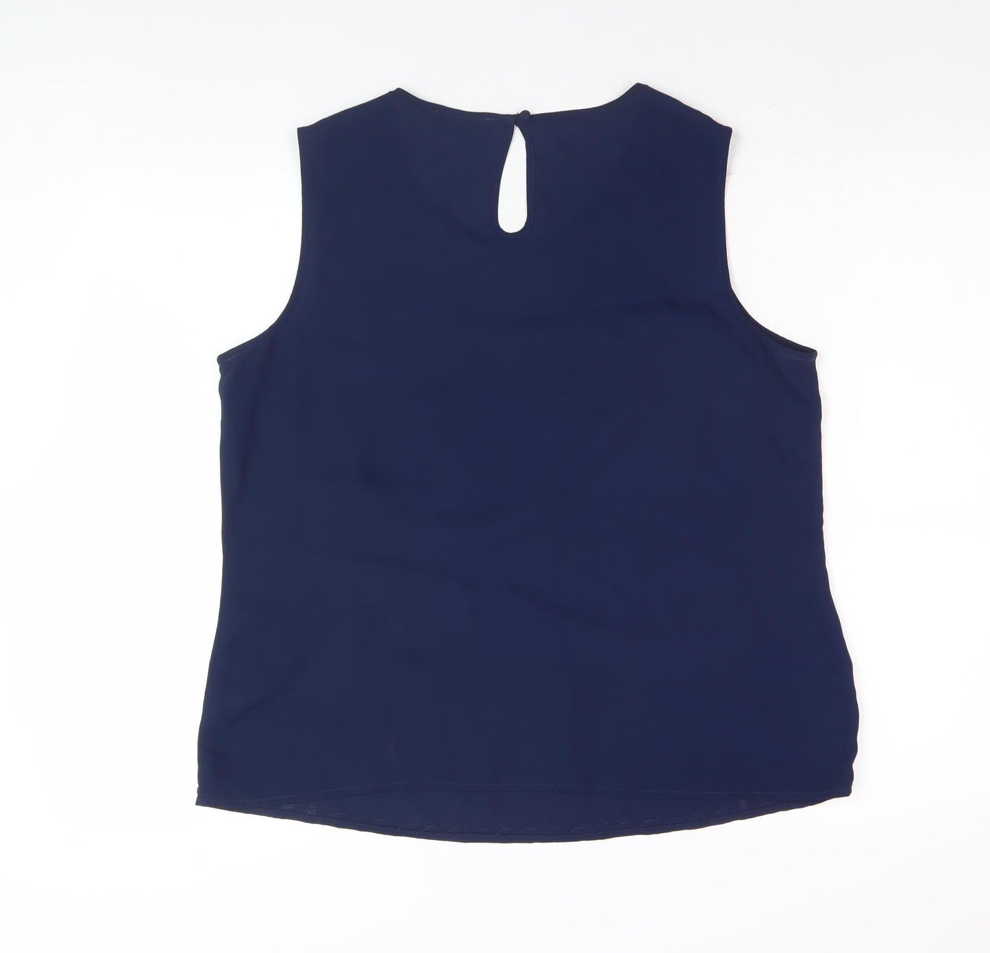 Klass Women's Blue Sleeveless Blouse Size 14