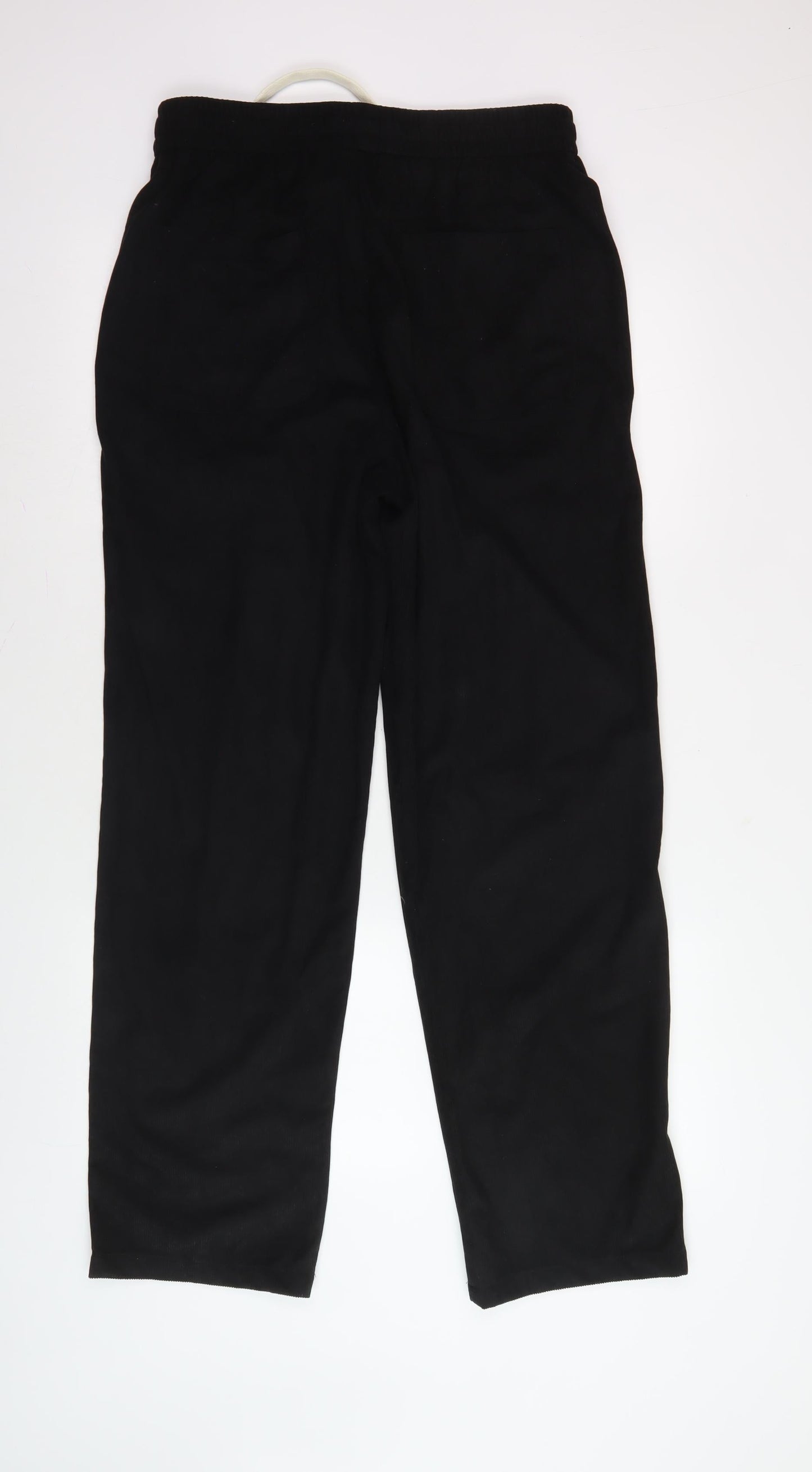 MANFINITY Black Unisex Sweatpants - M, Casual Elastic Waist