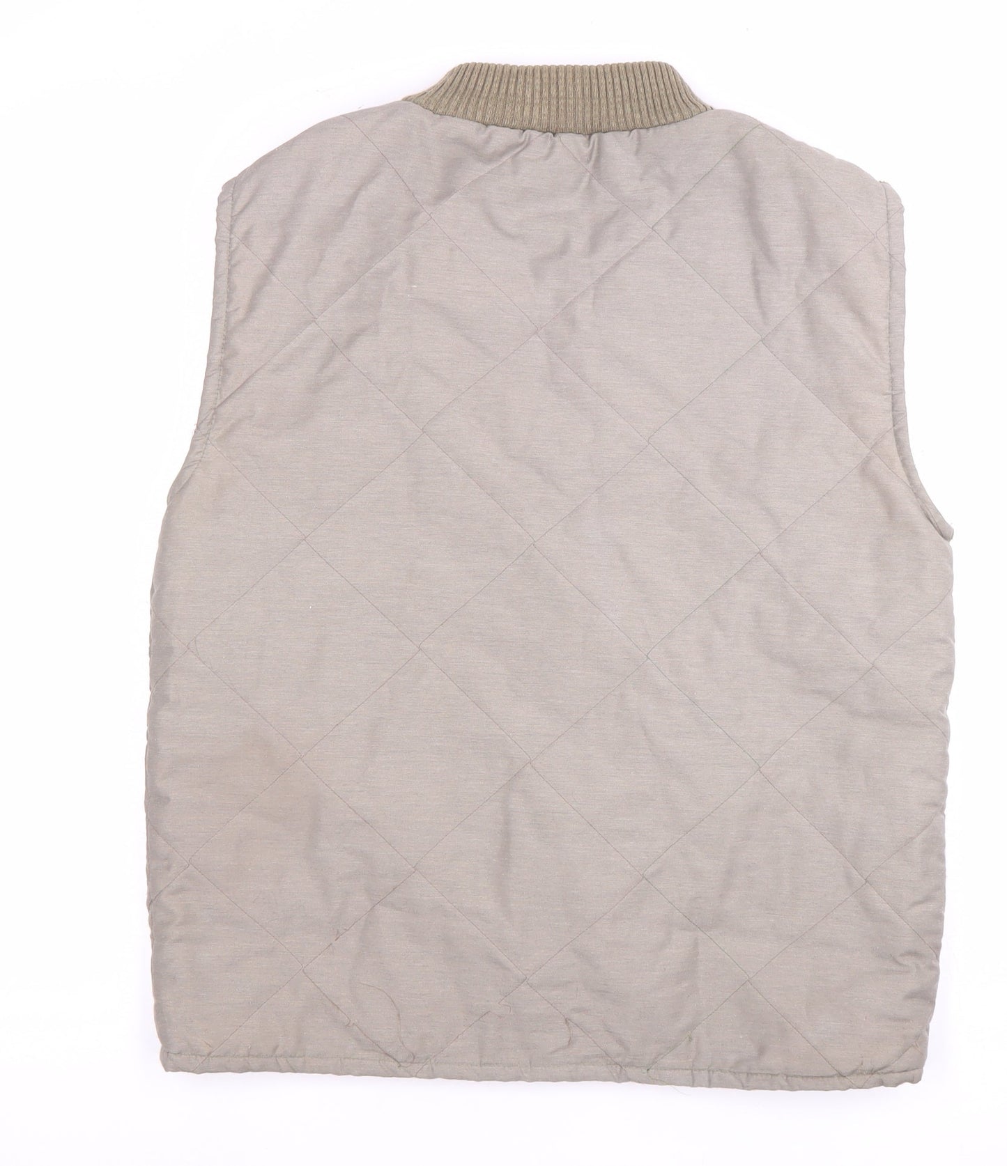Invicta Men's Beige Quilted Waistcoat Size 38