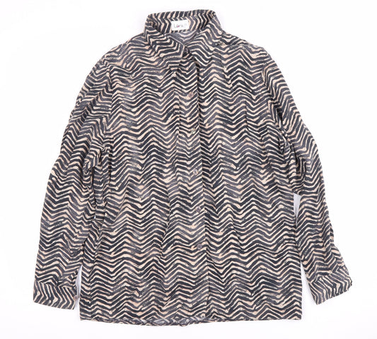 Lara Women's Multicoloured Geometric Blouse Size 14