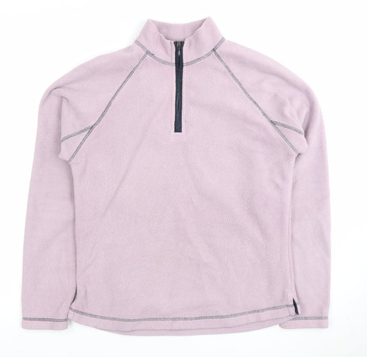 Peter Storm Women's Purple Fleece Sweatshirt Size 12