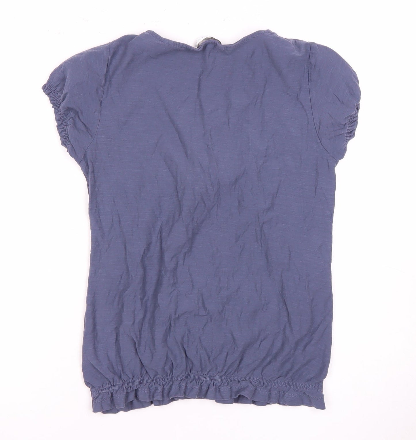 John Rocha Women's Blue T-Shirt Size 14