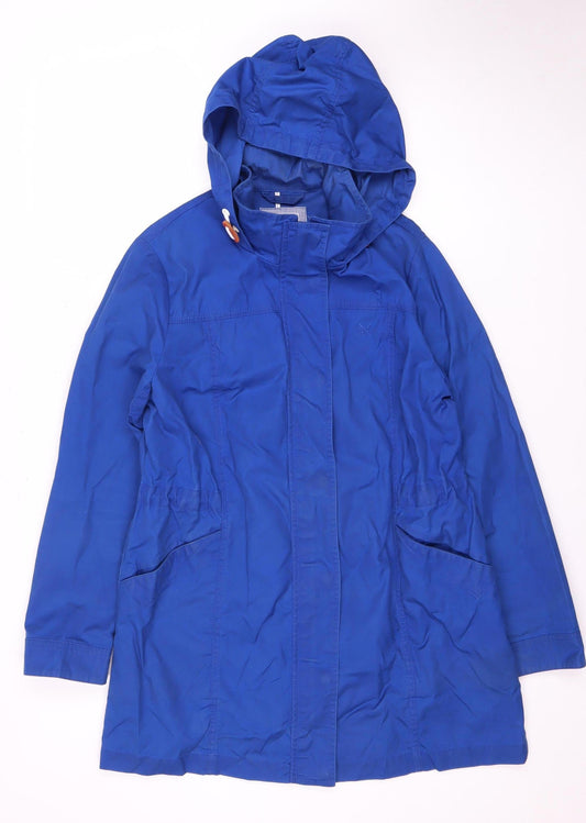 Crew Clothing Co. Women's Blue Parka Jacket Size 14