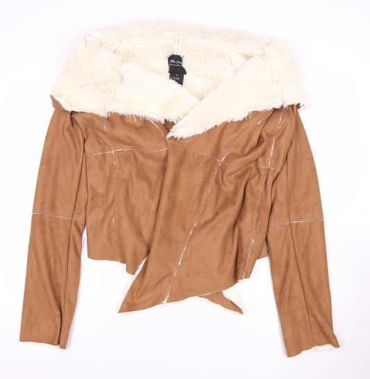 Me Jane Women's Brown Cropped Jacket M