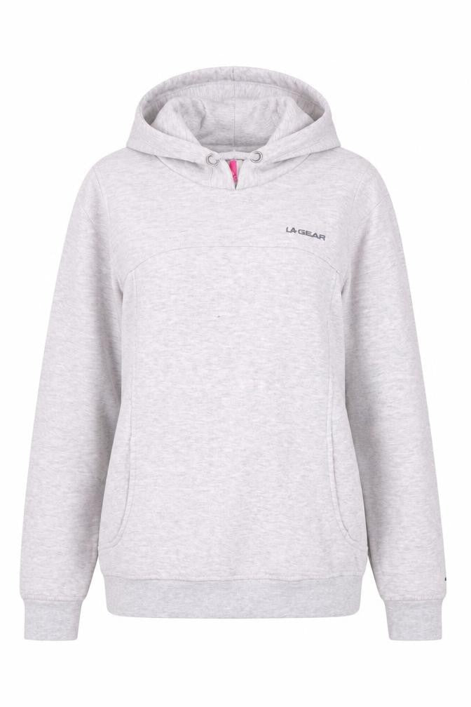 LA Gear Women's Grey Pullover Hoodie Size 10