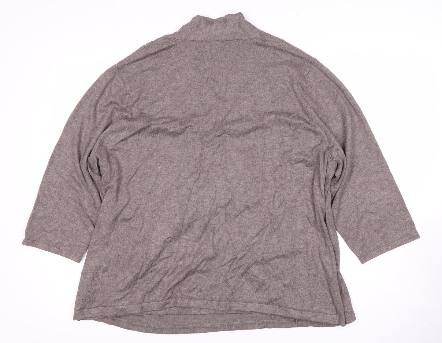 Womens UK Size XL Windsmoor Grey Viscose Blend Blouse