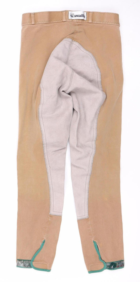 Cavallo Women's Beige Jodhpurs 10 Casual Cotton