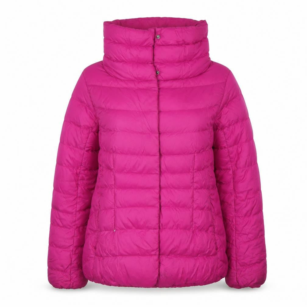 Womens UK Size 12 Regular Eddie Bauer Pink Nylon Jacket