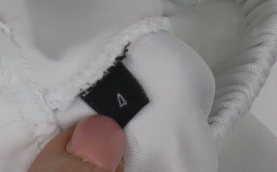 Adidas Boys White Athletic Shorts S Football