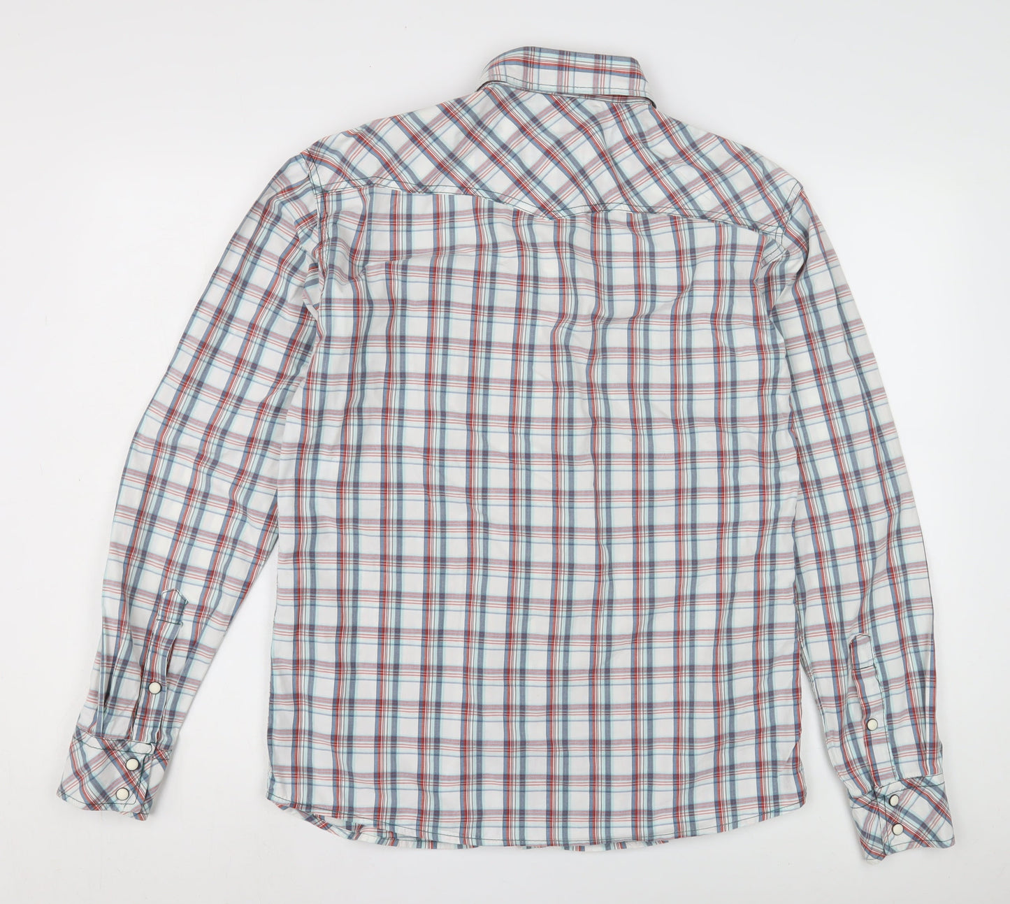 Jack & Jones Men's Multicoloured Plaid Shirt - Size L