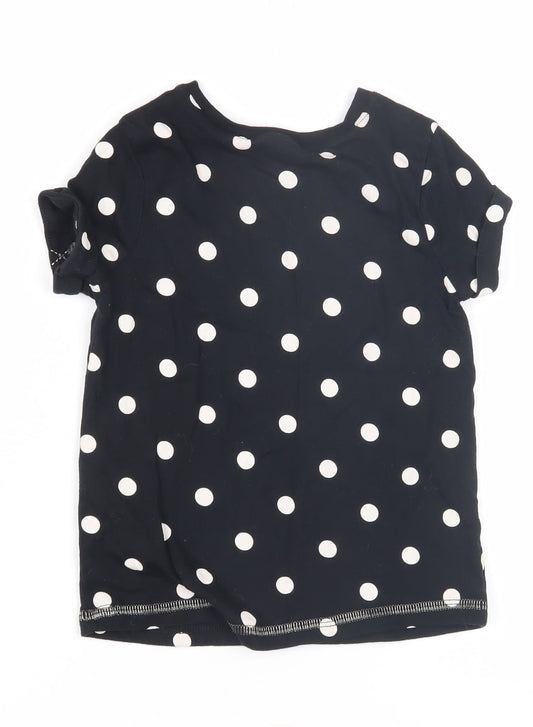 Disney by George Teens Black Polka Dot Minnie Mouse T-Shirt