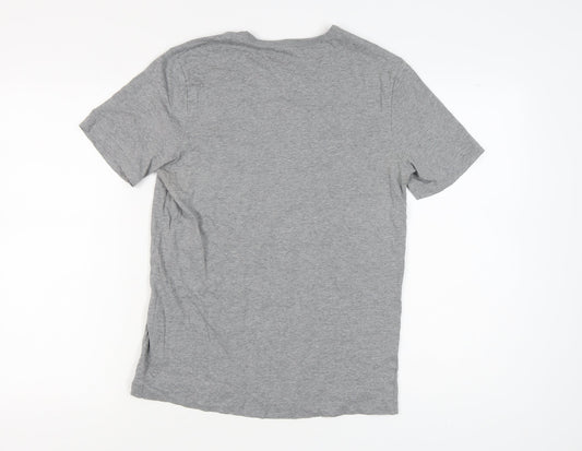 Hugo Boss Men's Grey Crew Neck Short Sleeve T-Shirt
