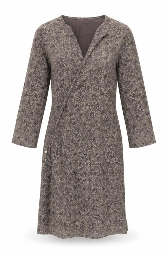 White Stuff Women's Brown Geometric Dress Size 10