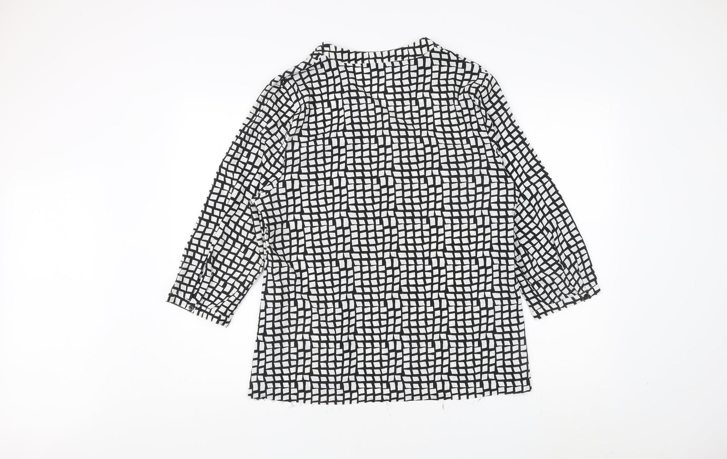 Debenhams Women's Black Tunic Blouse Size 16