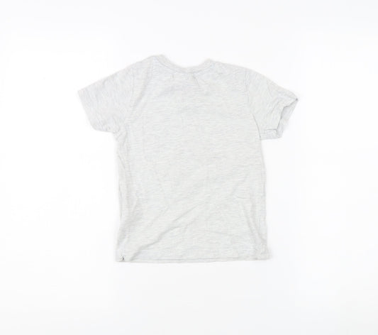 Marvel Boys Grey T-Shirt, Size 4-5 Years, Superhero Graphic