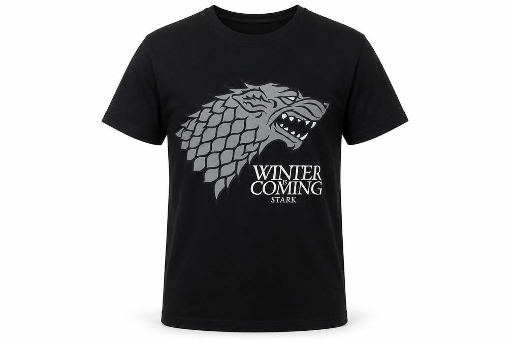 Mens UK Size XS HBO Black  Cotton T-Shirt