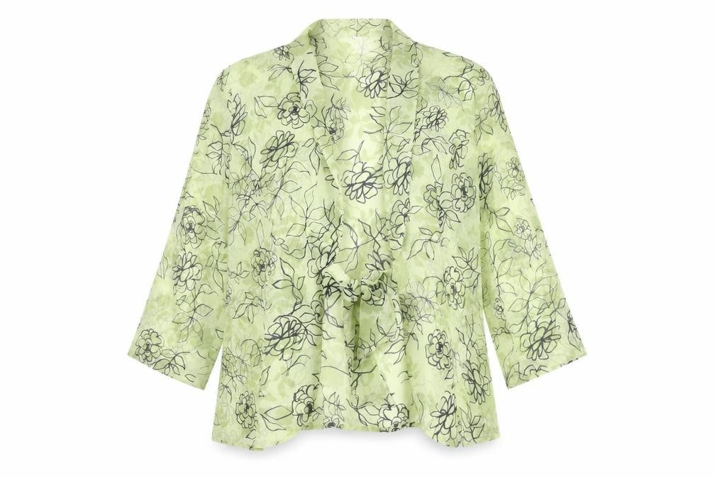 Womens UK Size 10 Eastex Green Polyester Blouse