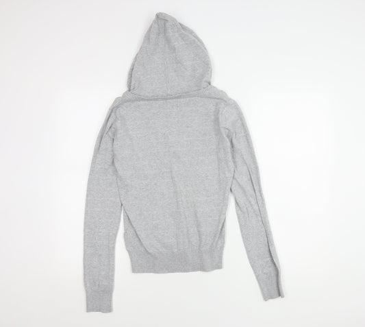 Soul Cal Women’s Grey Pullover Hoodie, Size 12