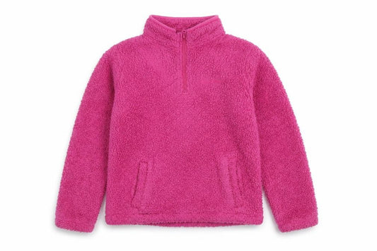 Peter Storm Girls Pink Pullover Sweatshirt Fleece 11-12 Years