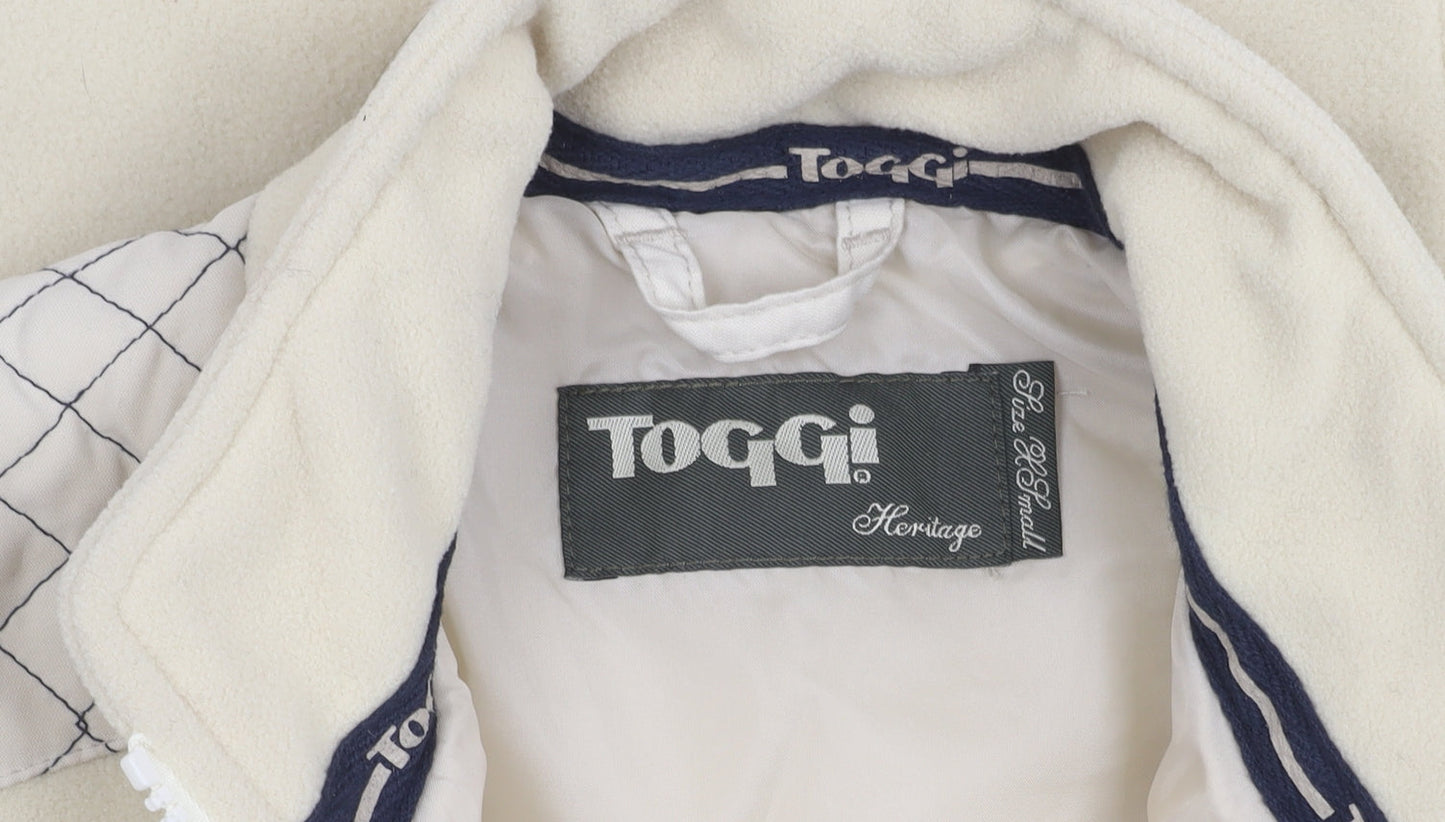 Toggi Women's Beige XS Quilted Fleece Jacket