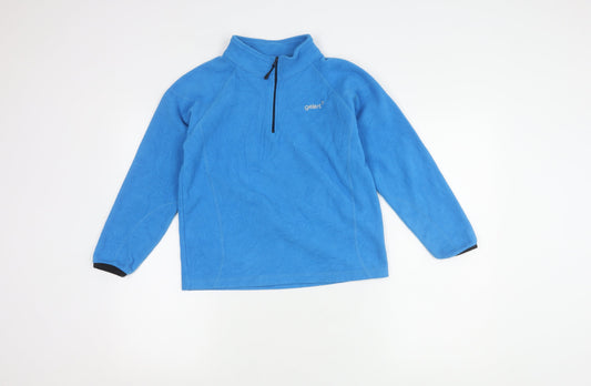 Gelert Boys Blue 1/4 Zip Fleece Sweatshirt 9-10 Years
